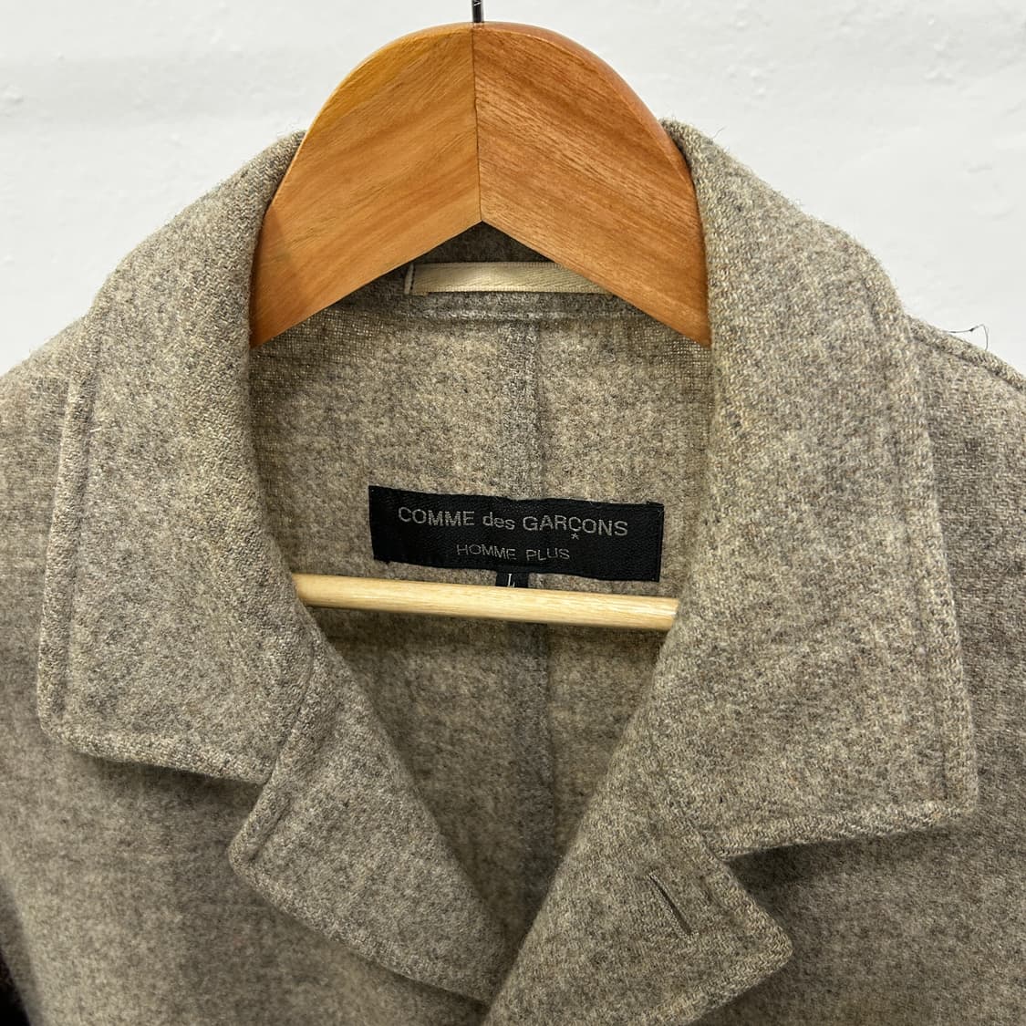 1996AW 꼼데가르송 옴므 플러스 니트 슬리브 자켓 상품이미지8