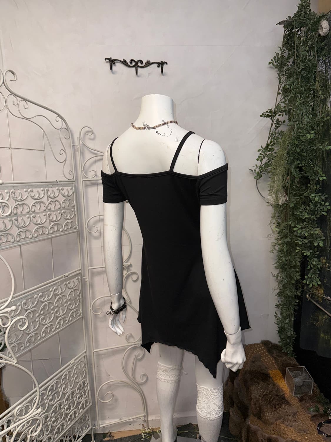 Romwe black gothic raven cat ops 상품이미지3