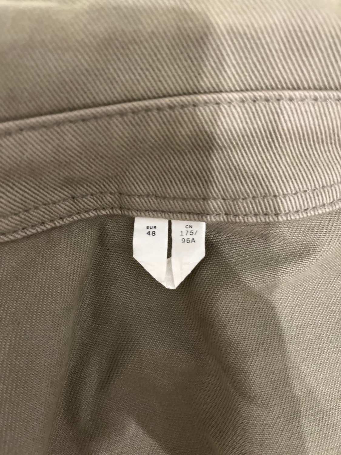 아르켓 ARKET 코튼 트윌 오버셔츠 카키 48 상품이미지2