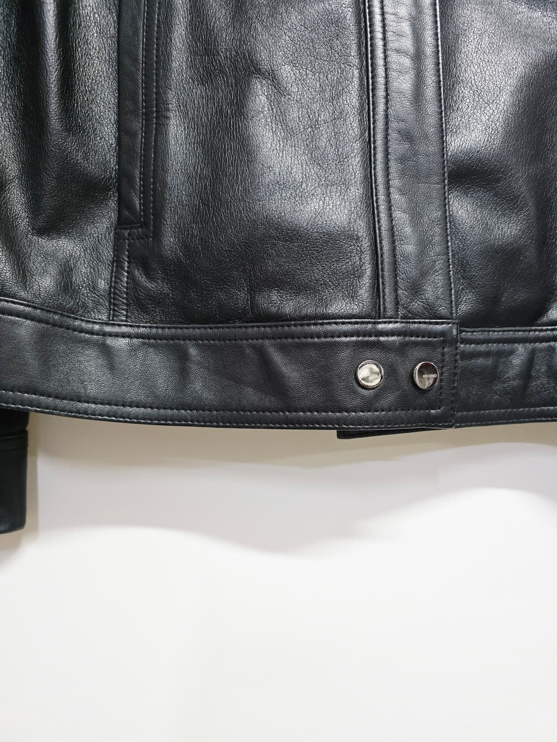 하운드 블랙 양가죽 자켓 95 상품이미지3