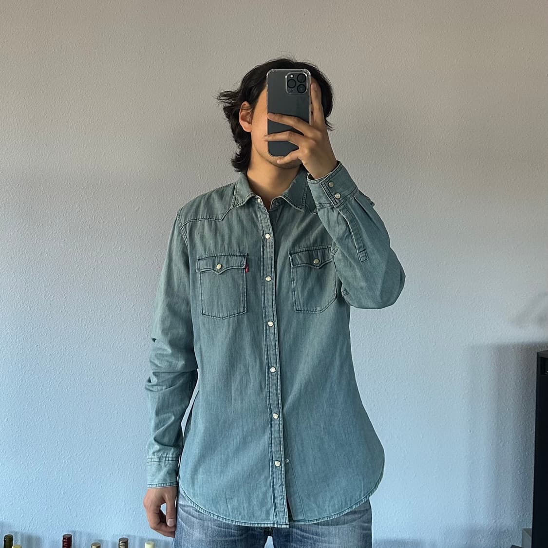 [L]리바이스 Levi's 클래식 웨스턴 데님 셔츠 상품이미지1