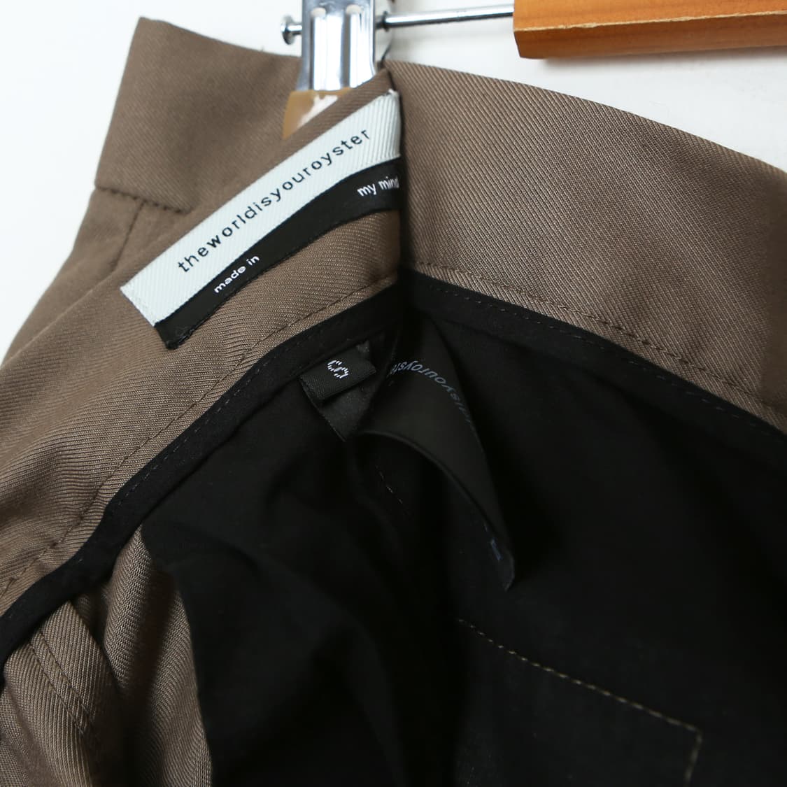 the world is your oyster  팬츠 상품이미지5