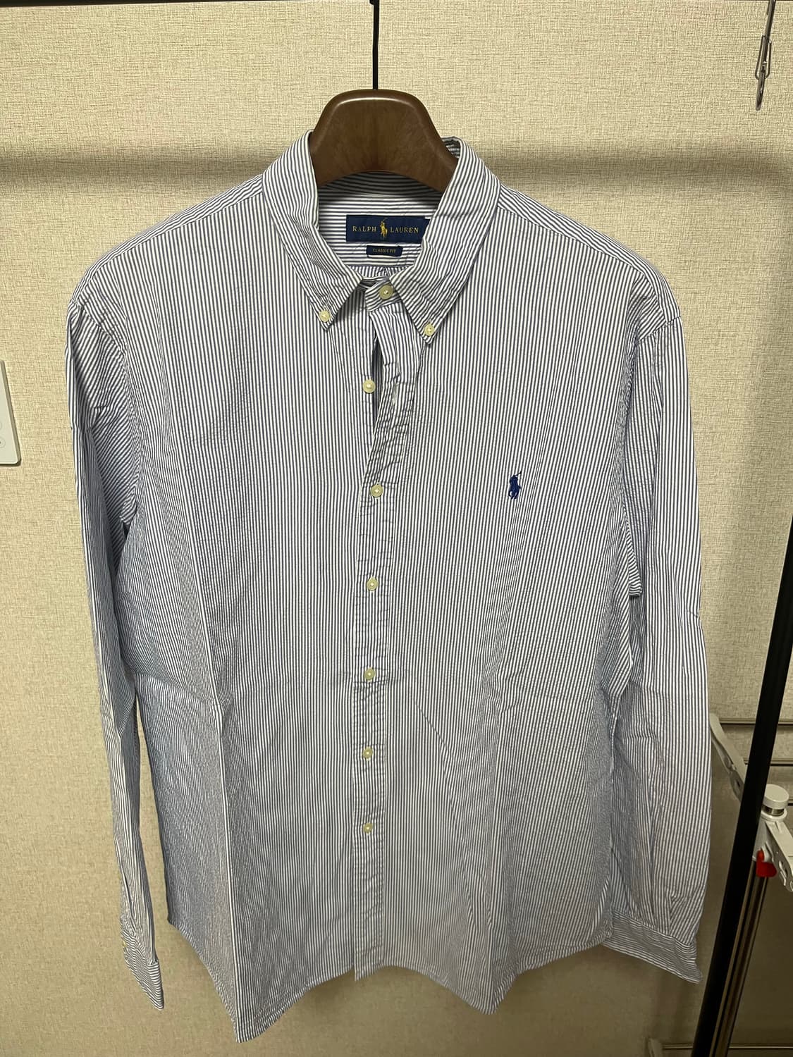 폴로 시어서커 셔츠 상품이미지1