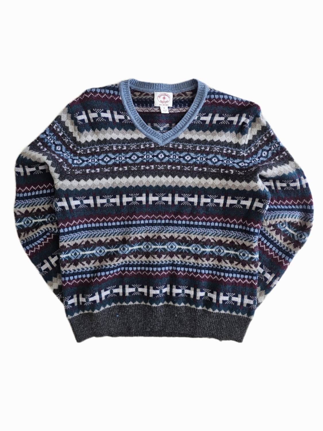 브룩스 브라더스 Red Fleece 페어아일 니트 S 상품이미지1