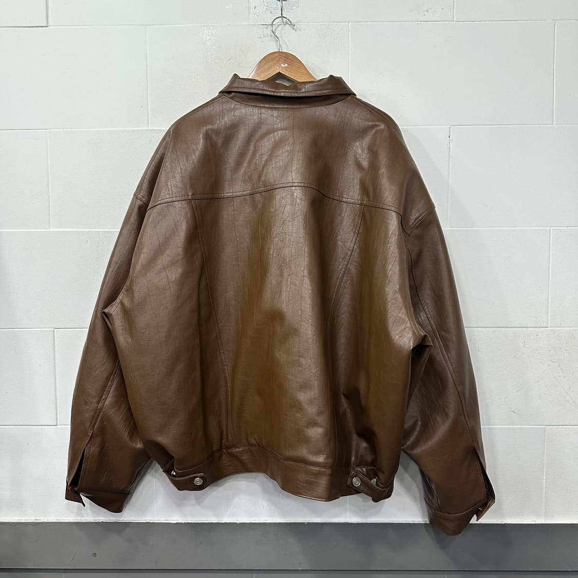 레더 트러커 자켓 상품이미지4