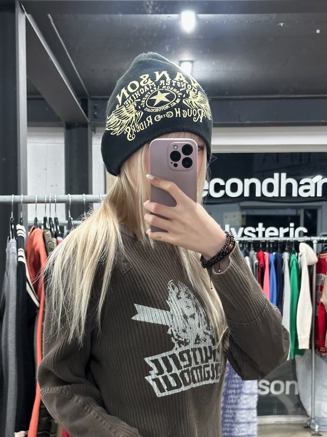 벤슨 레더 비니 상품이미지2