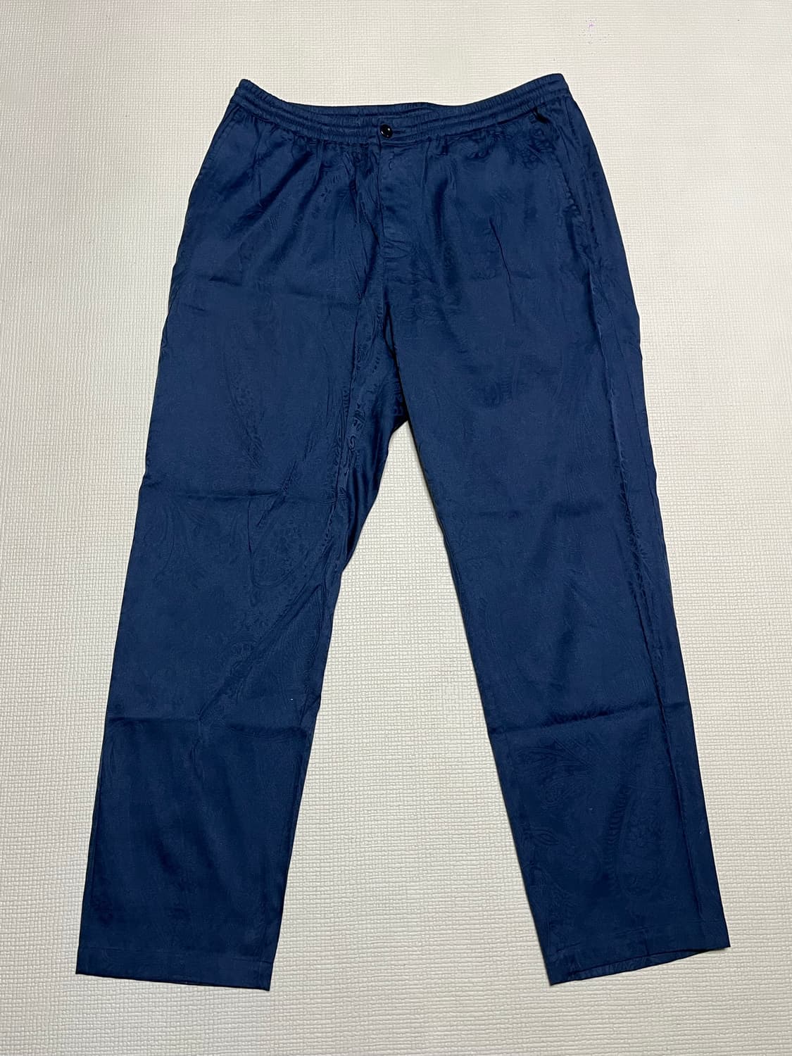 스투시 브라이언 페이즐리 팬츠 네이비 상품이미지1