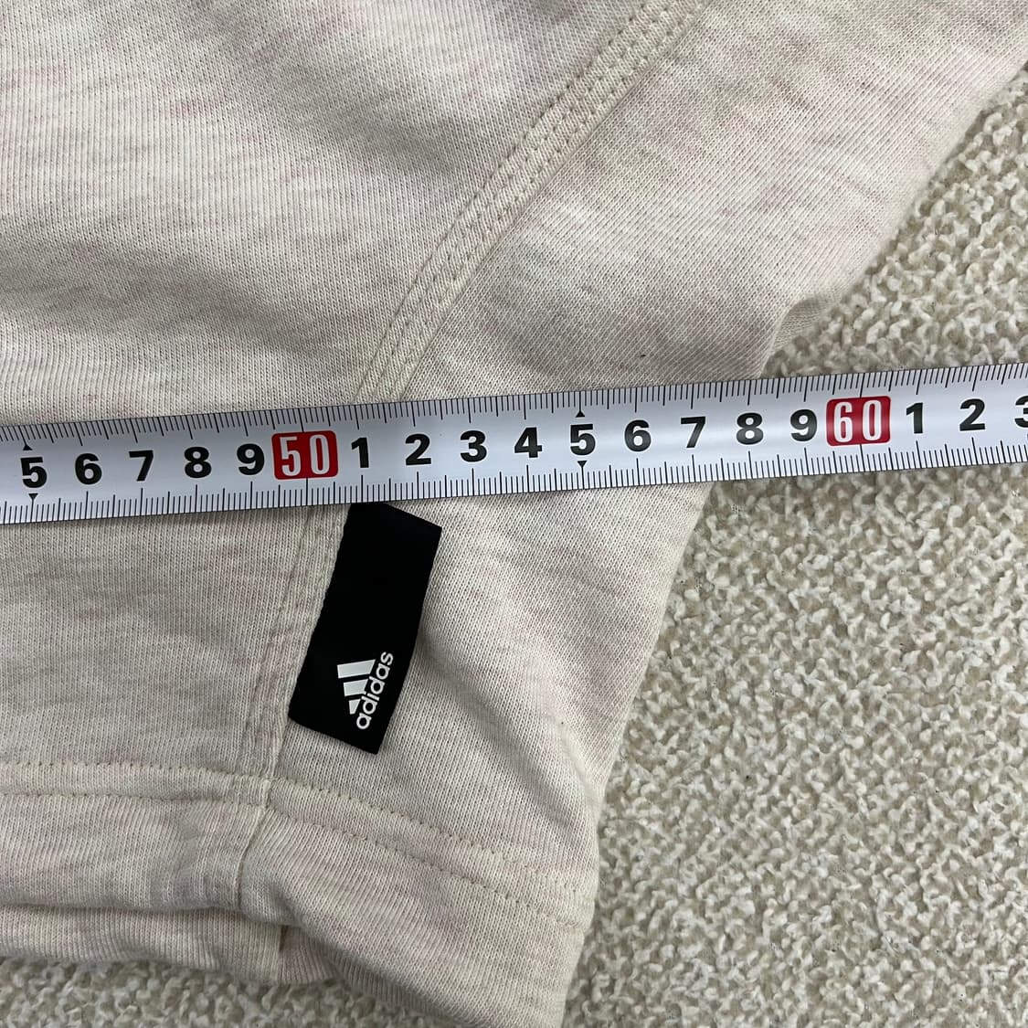 [M] 아디다스 여성 크롭 맨투맨 조거팬츠 트레이닝 셋업 세트 0120M 상품이미지7