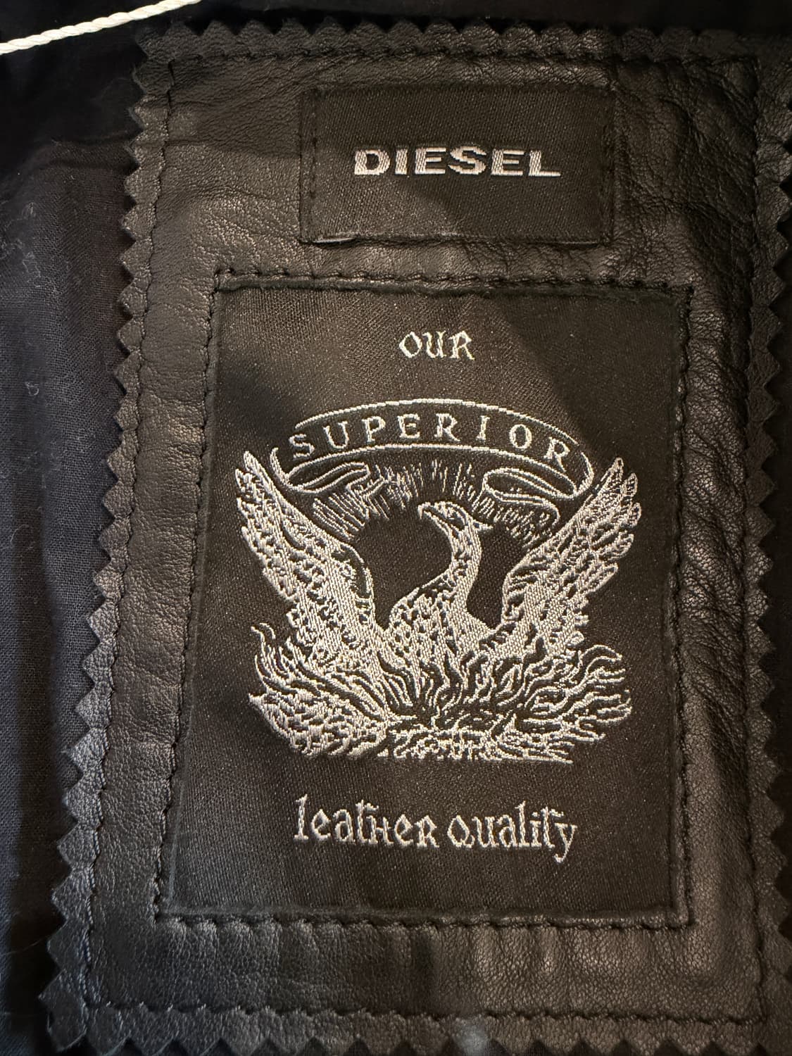 DIESEL 디젤 램스킨 레더 자켓 상품이미지7