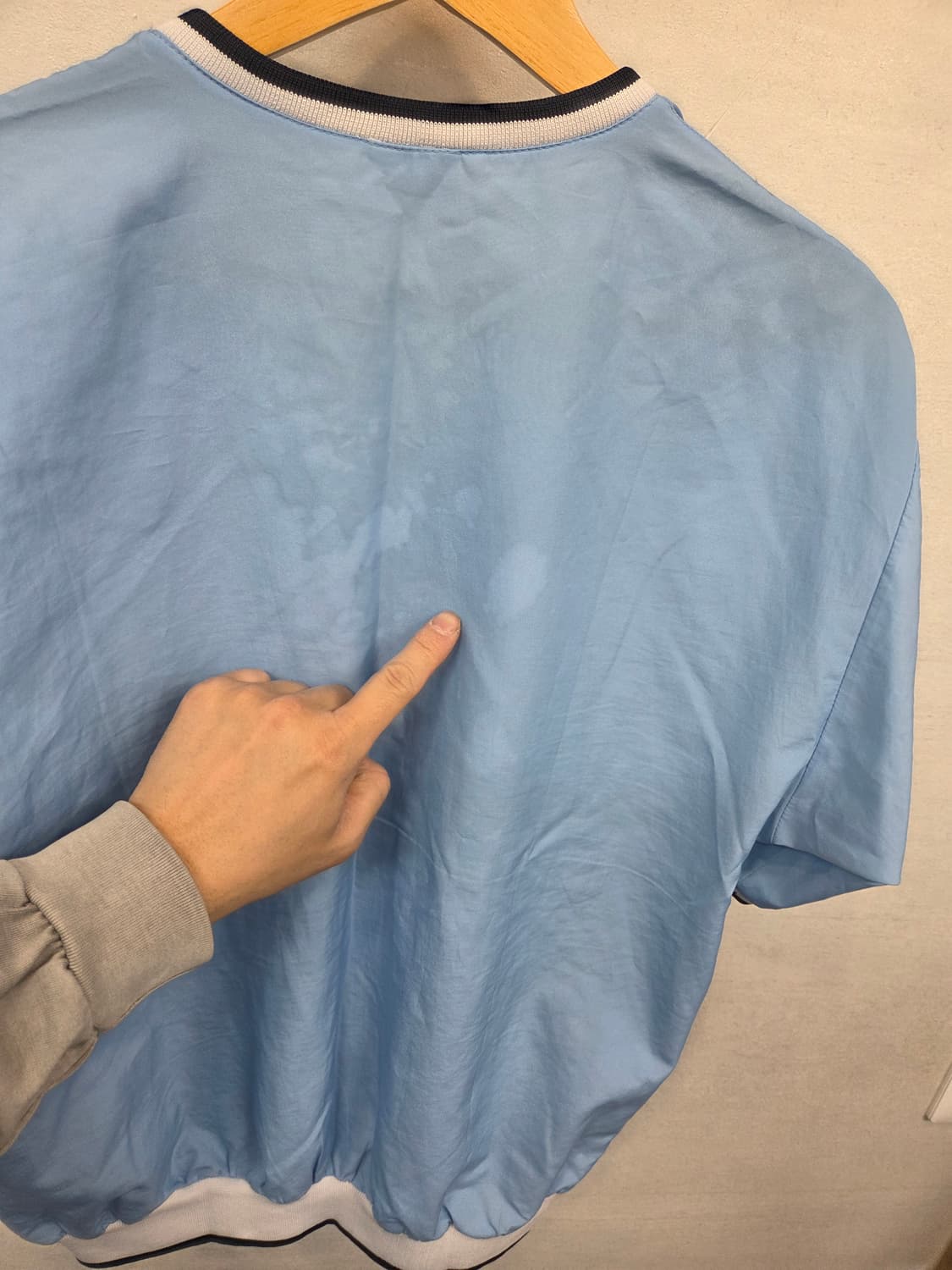 나이키 올드스쿨 빈티지 웜업 바람막이 반팔 L 상품이미지8