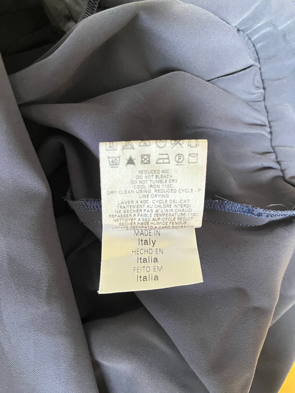 MOSCHINO 모스키노 네이비 원피스 MADE IN ITALY 상품이미지8