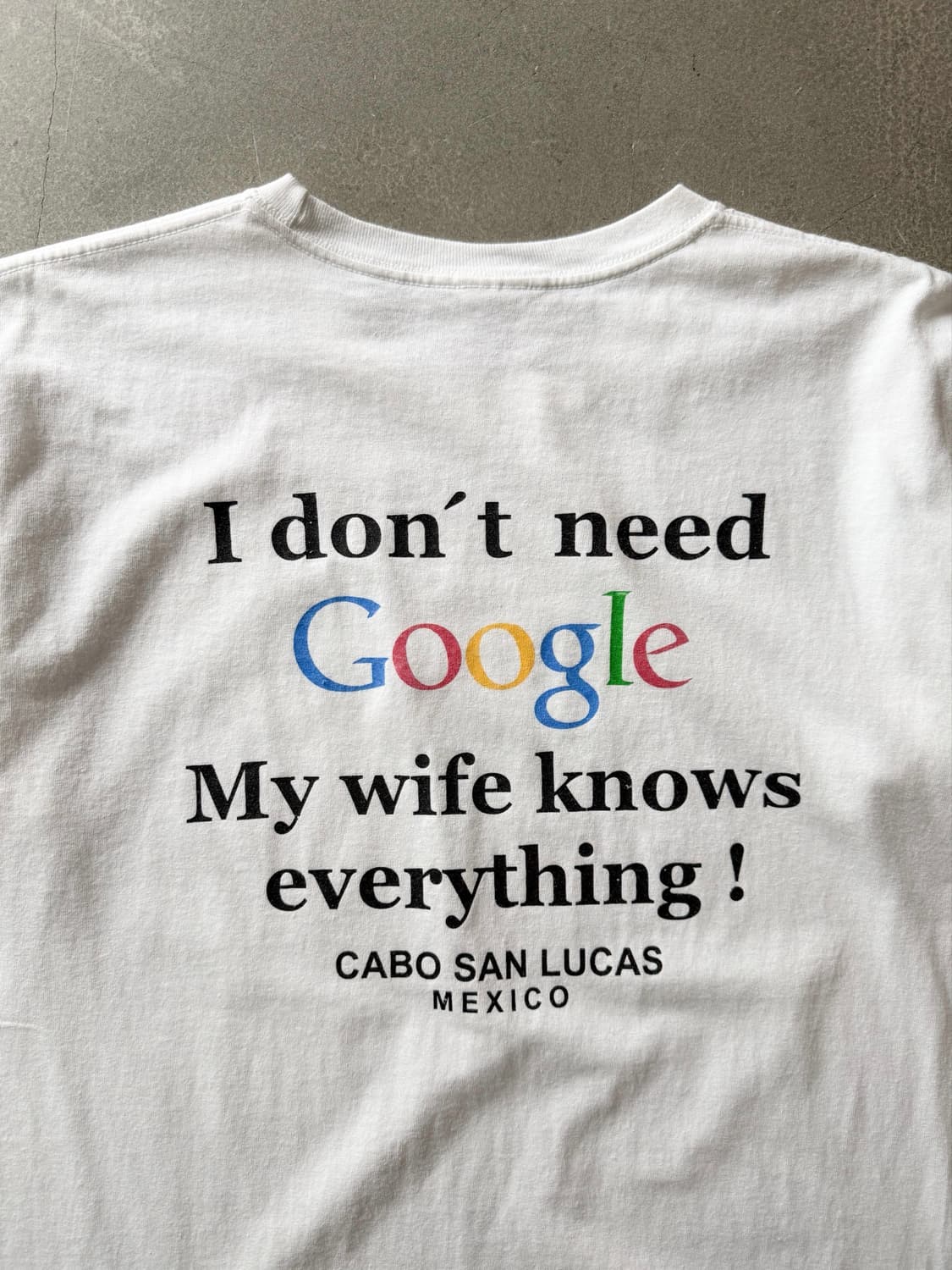 Vintage I Don’t Need Google Tee 상품이미지7