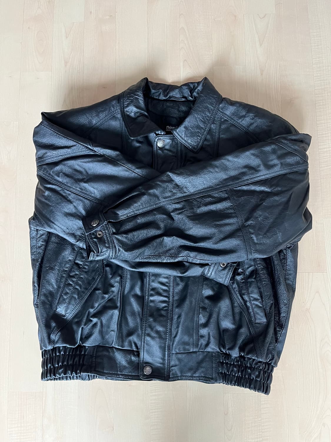 [XL] 빈티지 윌슨스 레더 봄버 상품이미지1