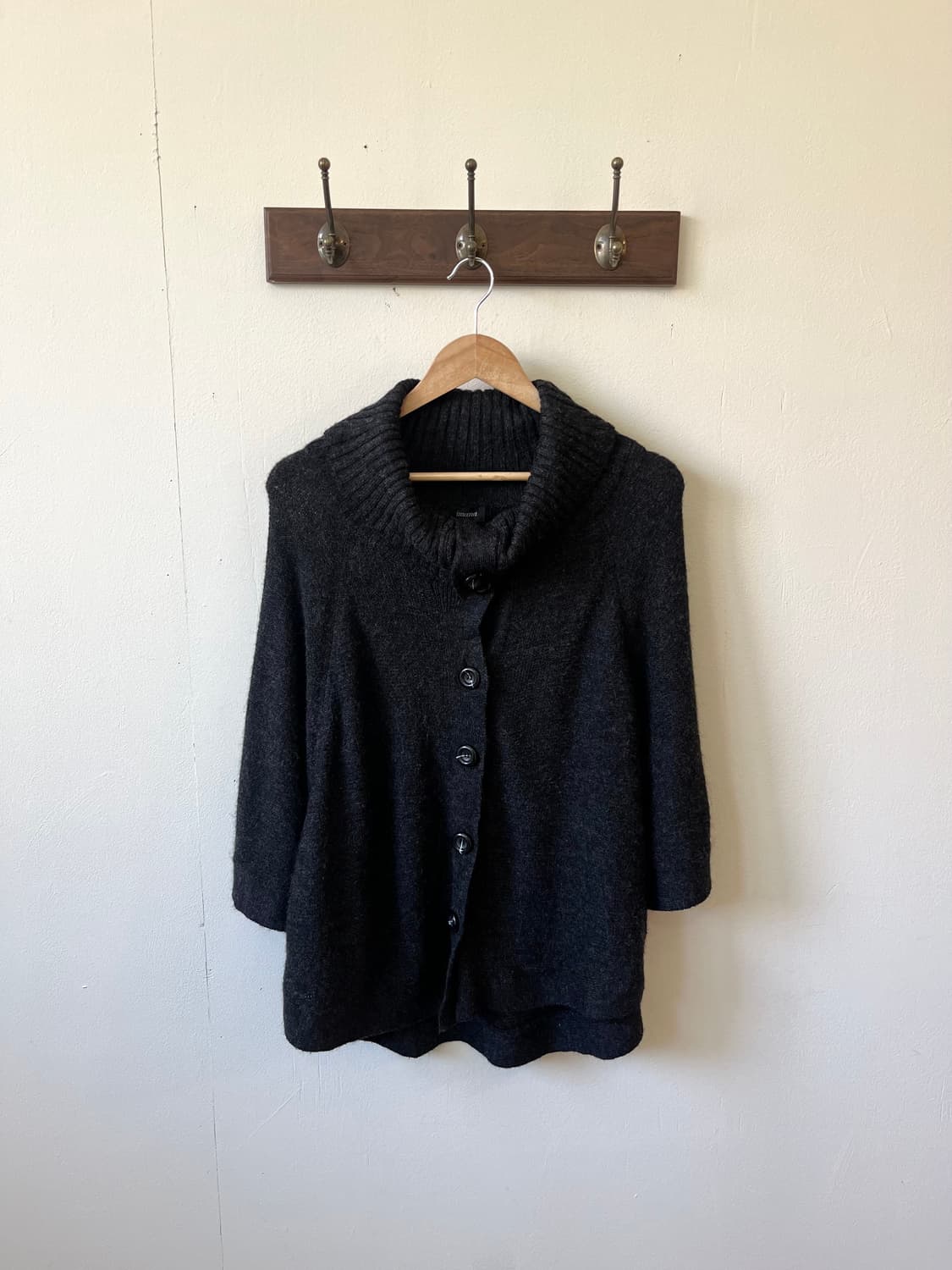 imana 버튼업 케이프 자켓 상품이미지2