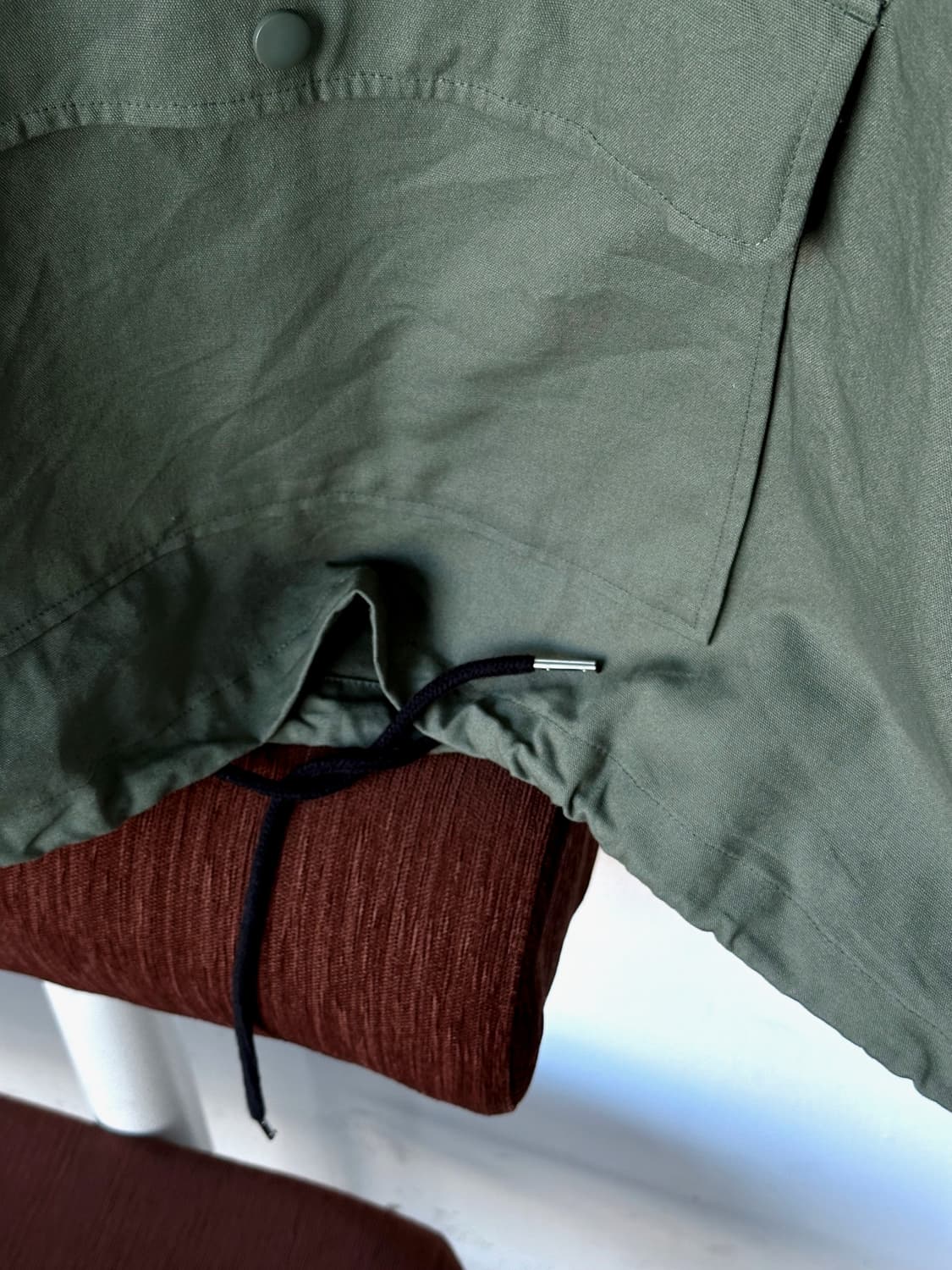 Cotton wide anorak parka 상품이미지4