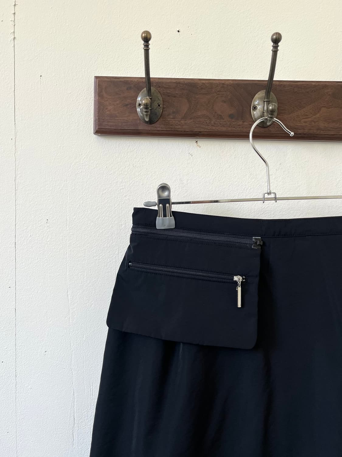 CORDIER 포켓 나일론 스커트 상품이미지3