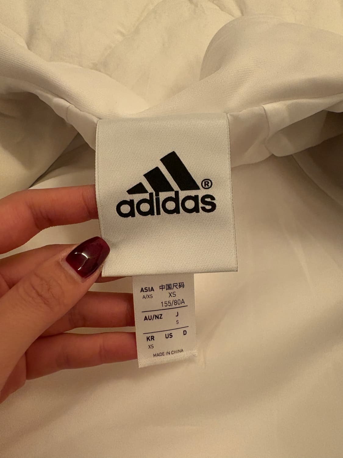 아디다스 팀가이스트 트랙탑 자켓 바람막이 XS 상품이미지6