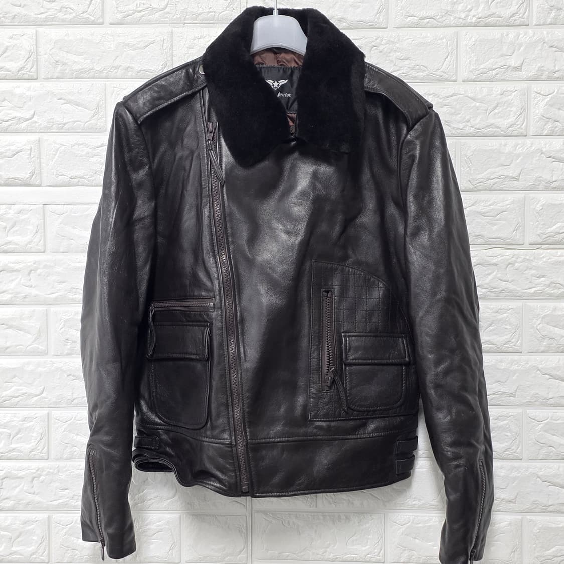 택포) 양가죽 자켓 L 상품이미지1