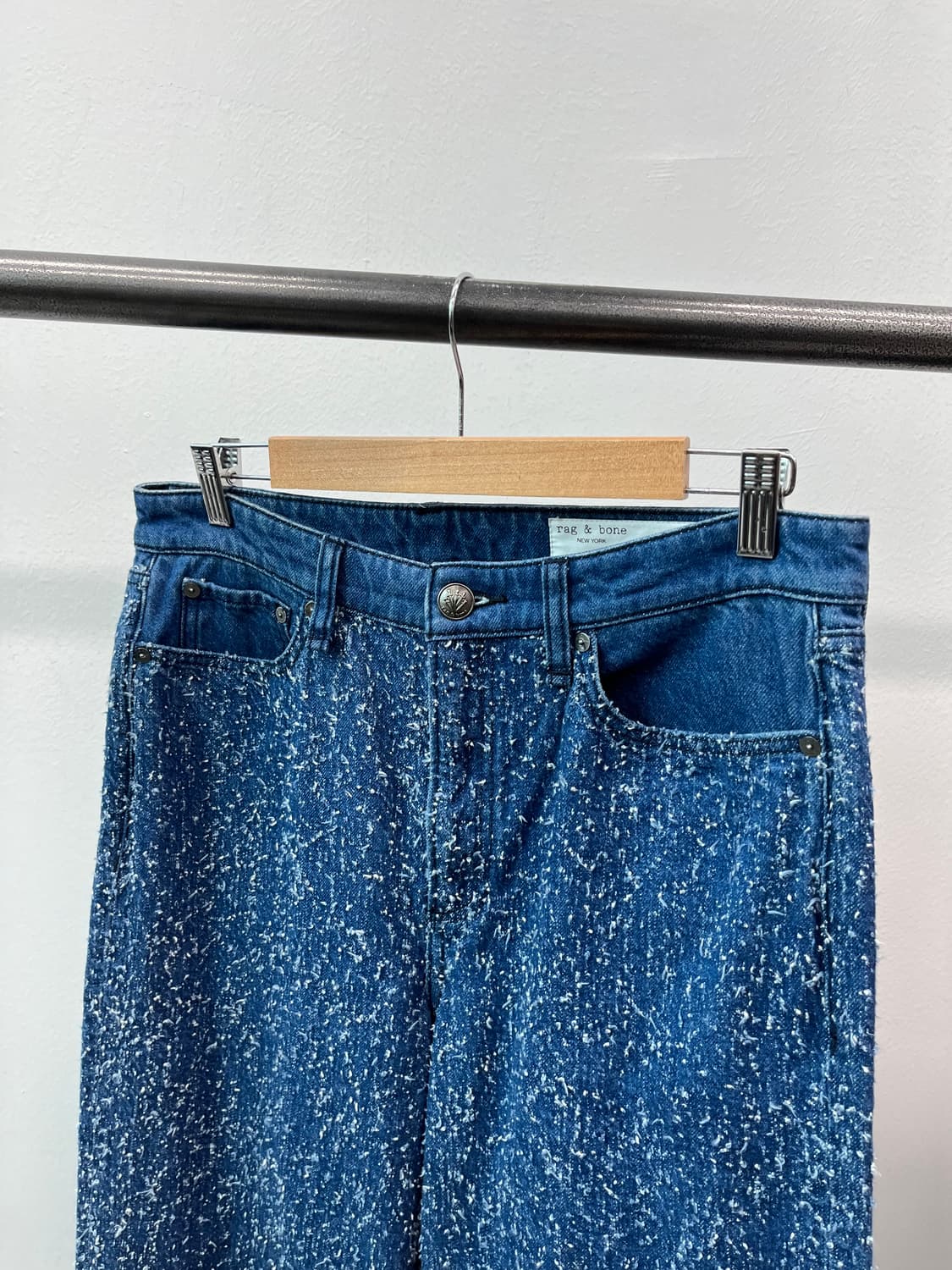 여) 랙앤본 신형 로건 트위드진  상품이미지4
