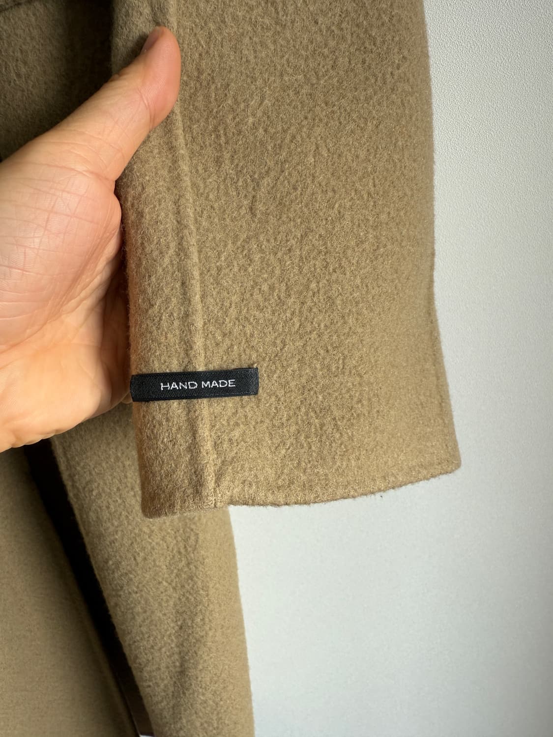 런던플랏(LONDONFLAT) 핸드메이드 울 코트(울마크) 상품이미지5