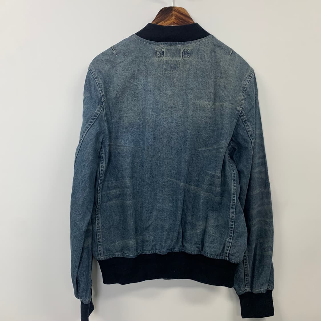 파르티멘토 빈티지 디테일 데님 블루종 자켓 상품이미지3
