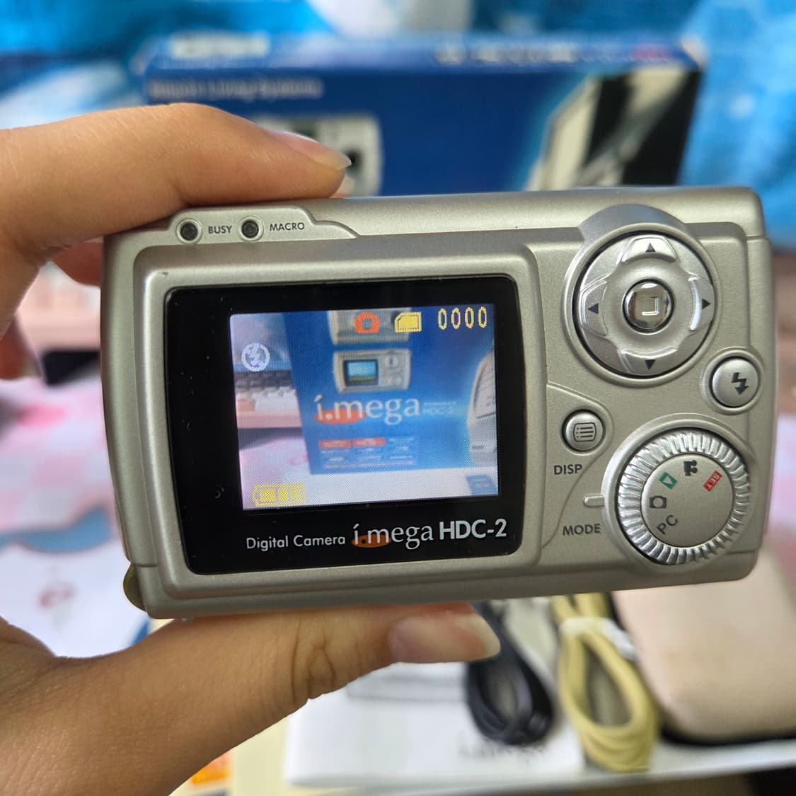 히타치 i.mega HDC-2 디지털 카메라 (작례o) 상품이미지3