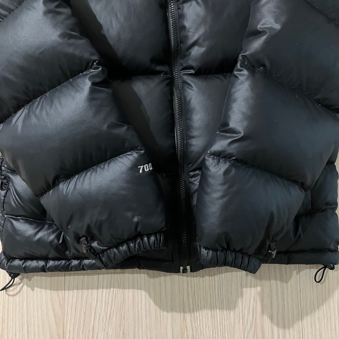 노스페이스 700 눕시 패딩 블랙 올검 상품이미지5