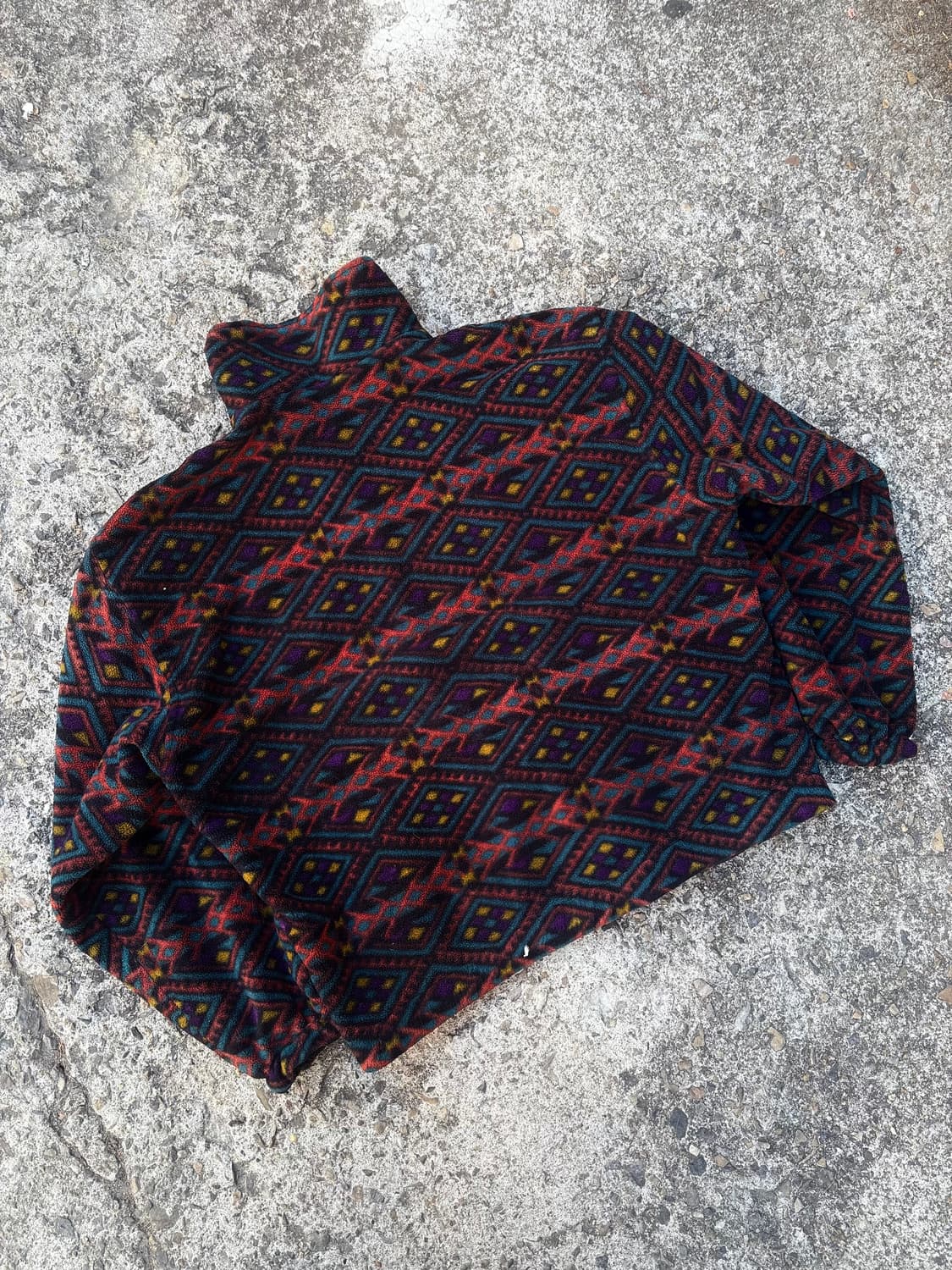 90s 코오롱 스포츠 플리스 러버시블 자켓 상품이미지2