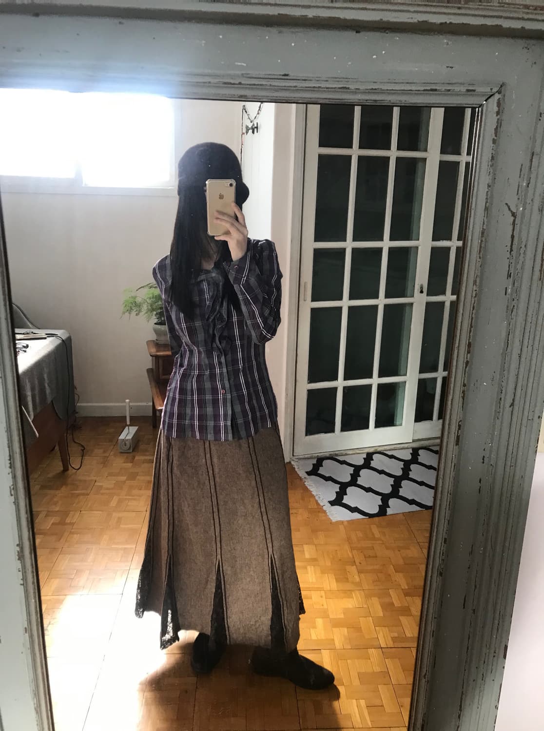 vintage wool lace skirt (26inch) 상품이미지9