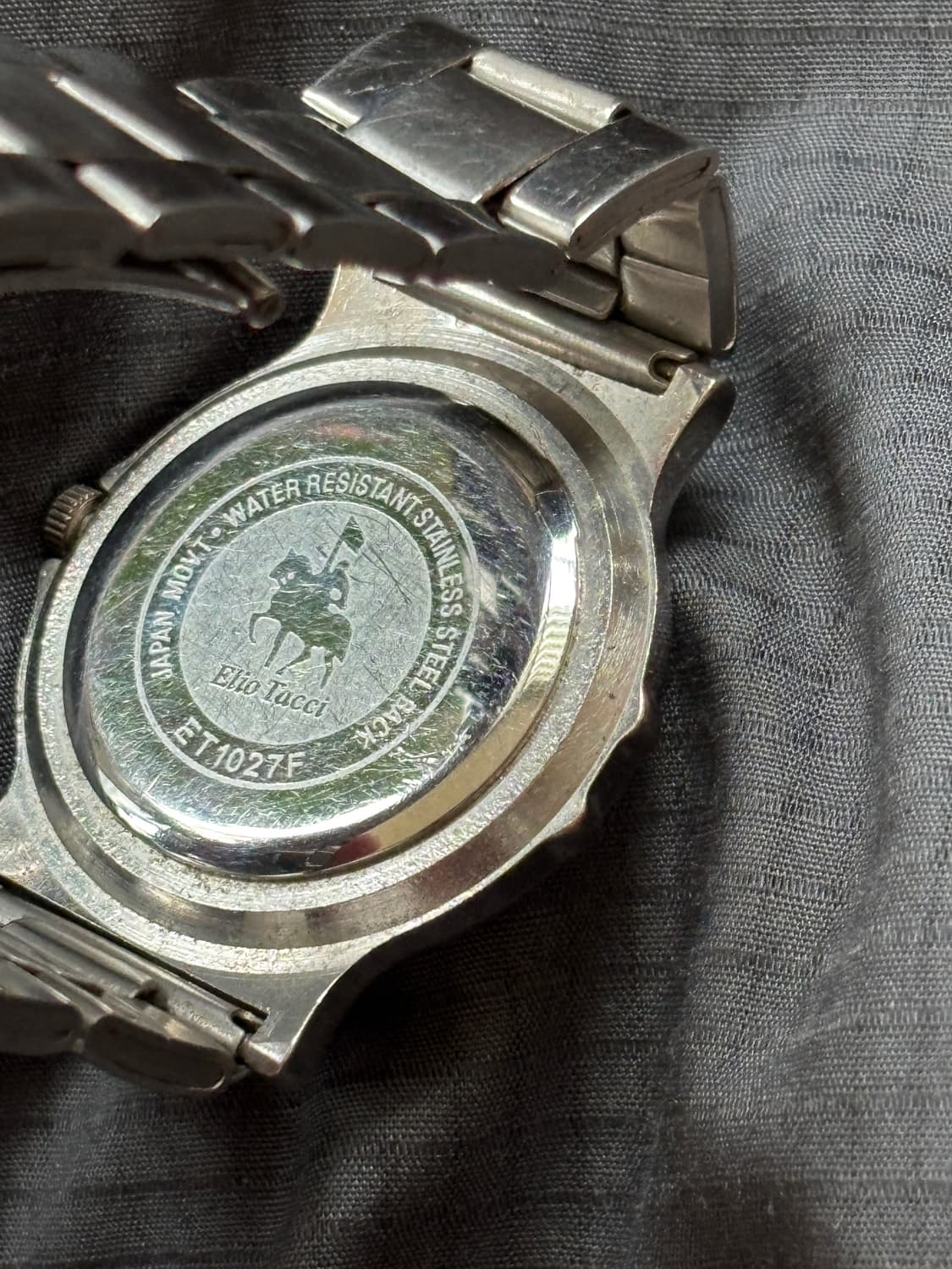 vintage elio tacci metal watch  상품이미지7