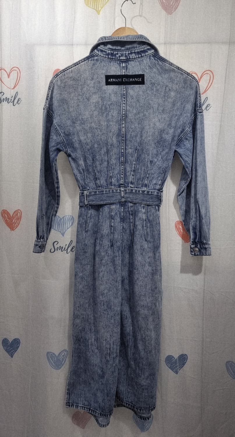 정품) 아르마니 익스체인지  데님  롱원피스  상품이미지5