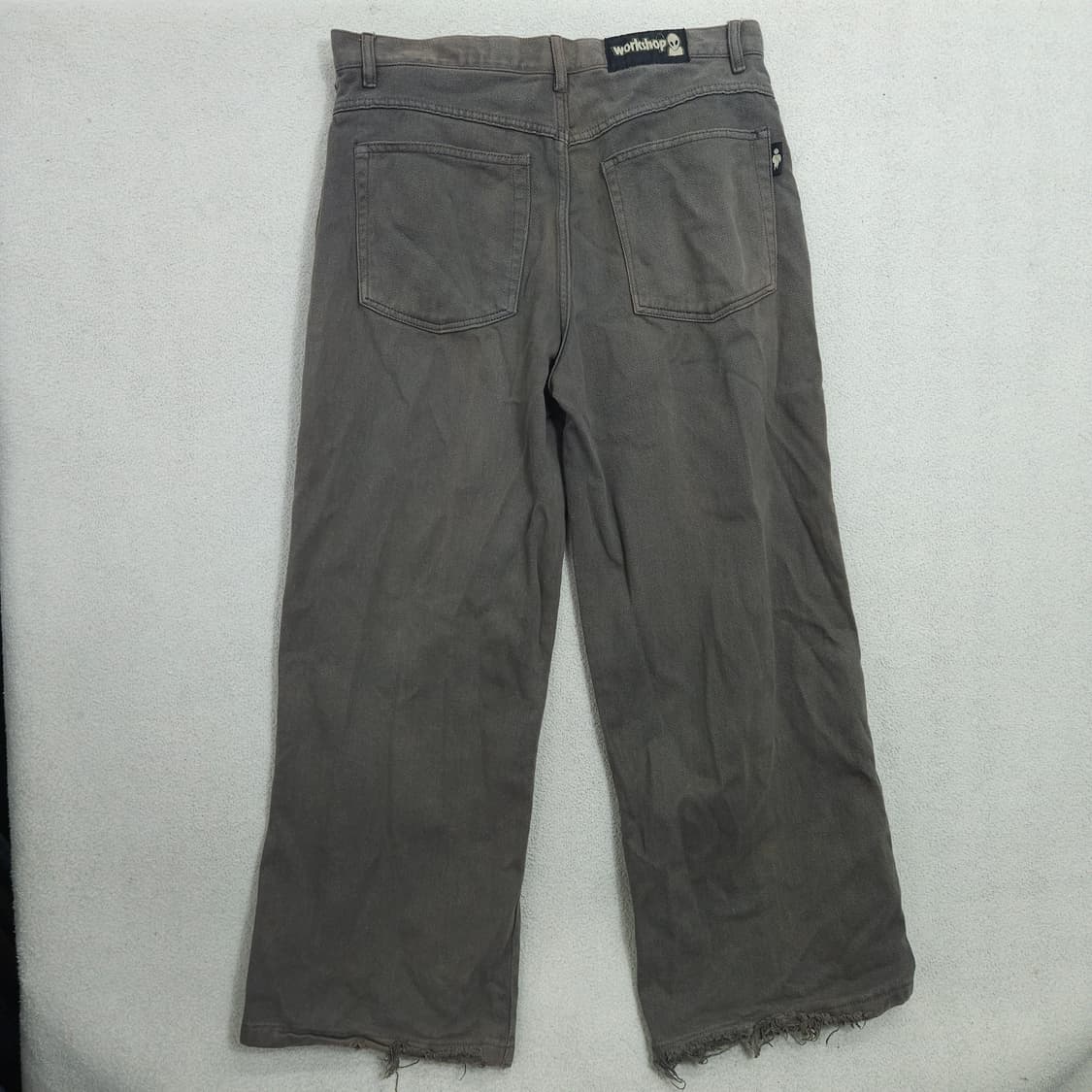 90s 에일리언 워크샵 캔버스 팬츠 34 Made in Usa 상품이미지4