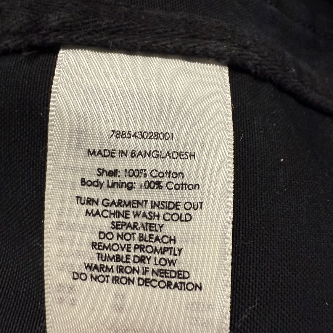 [정품/XS] 데님앤서플라이 오일클로쓰 벨티드 자켓 c1 상품이미지6