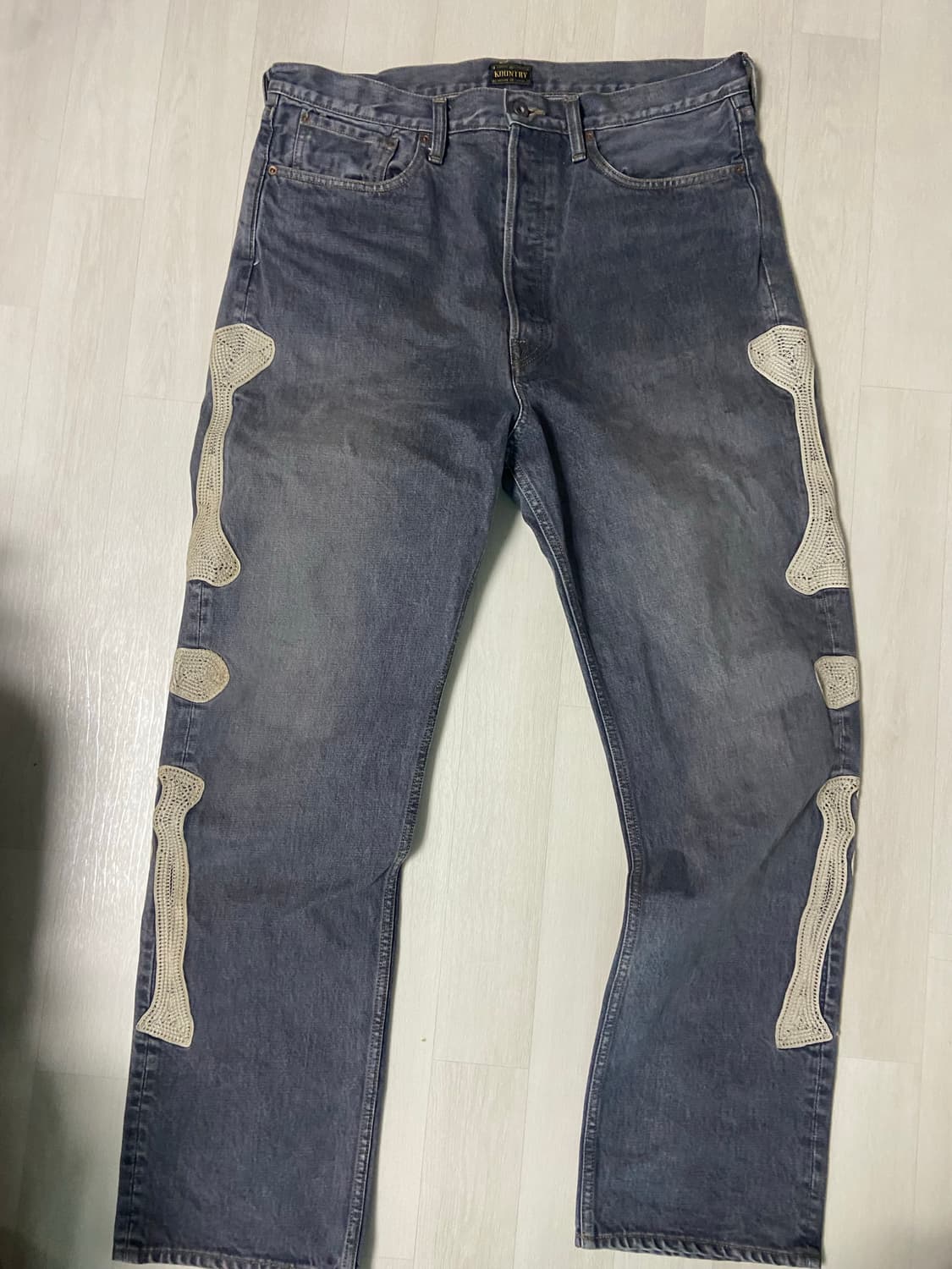 [38] 캐피탈 본 데님 흑청, 멕시칸 턱시도 흑청 상품이미지1