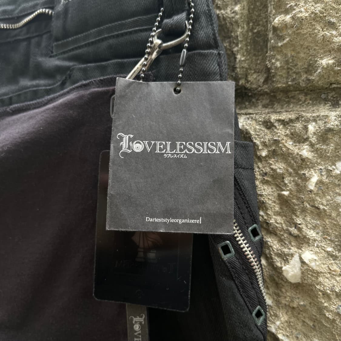 [30~31] LOVELESSISM 왁스 데님 상품이미지7