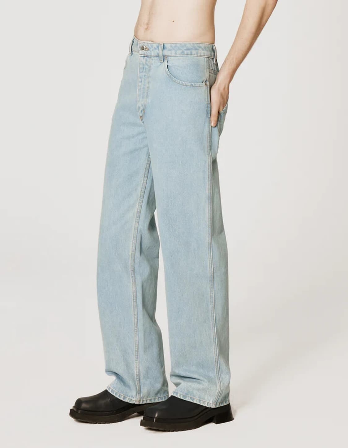 eckhaus latta wide leg jean 상품이미지3