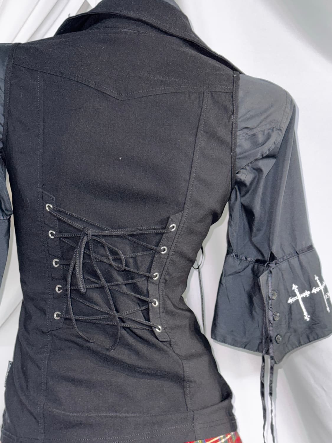 오즈온 오사키 나나깔 펑크 레드 자수 코디세트 상품이미지9