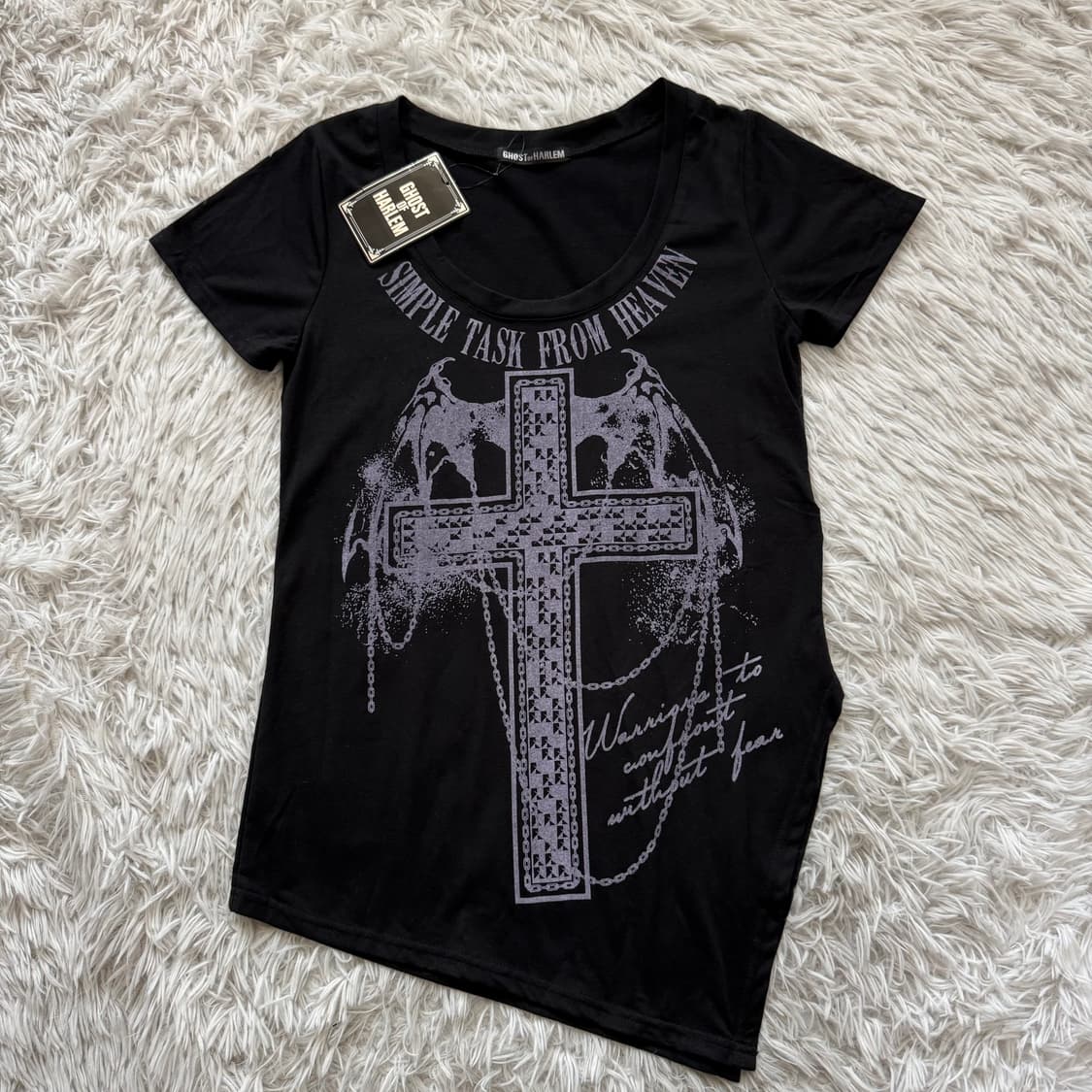 GHOST OF HARLEN 일본빈티지 펑크 반팔 y2k반팔 F 38 상품이미지2