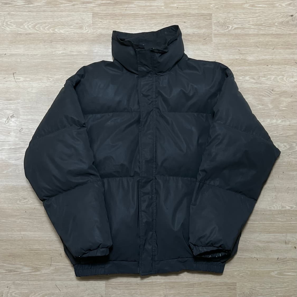 피어오브갓 에센셜 리플렉티브 스탠드넥 푸퍼패딩 점퍼 [그레이] M/95 상품이미지1