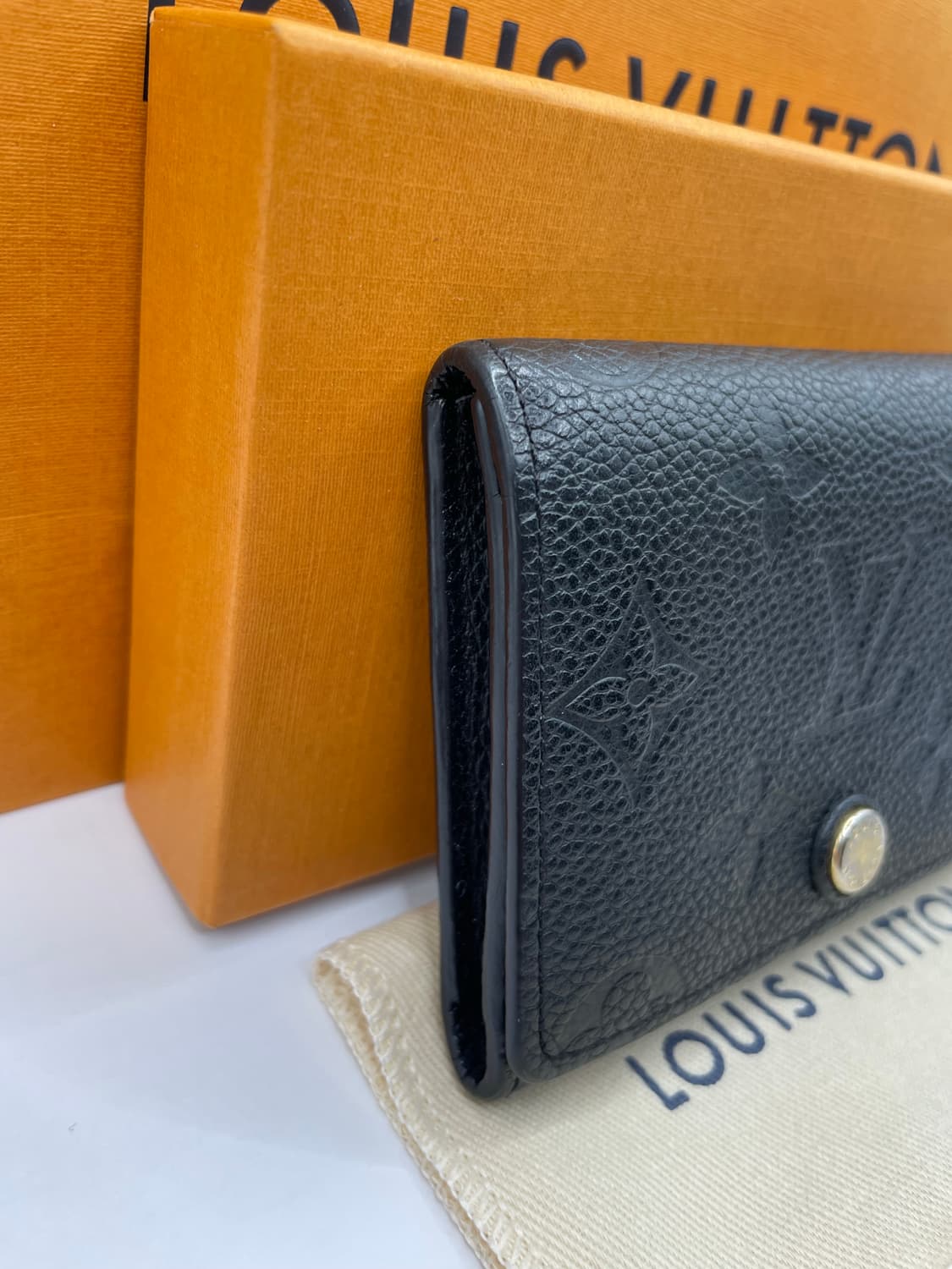 루이비통 앙프렝뜨 모노그램 카드지갑 블랙 상품이미지2