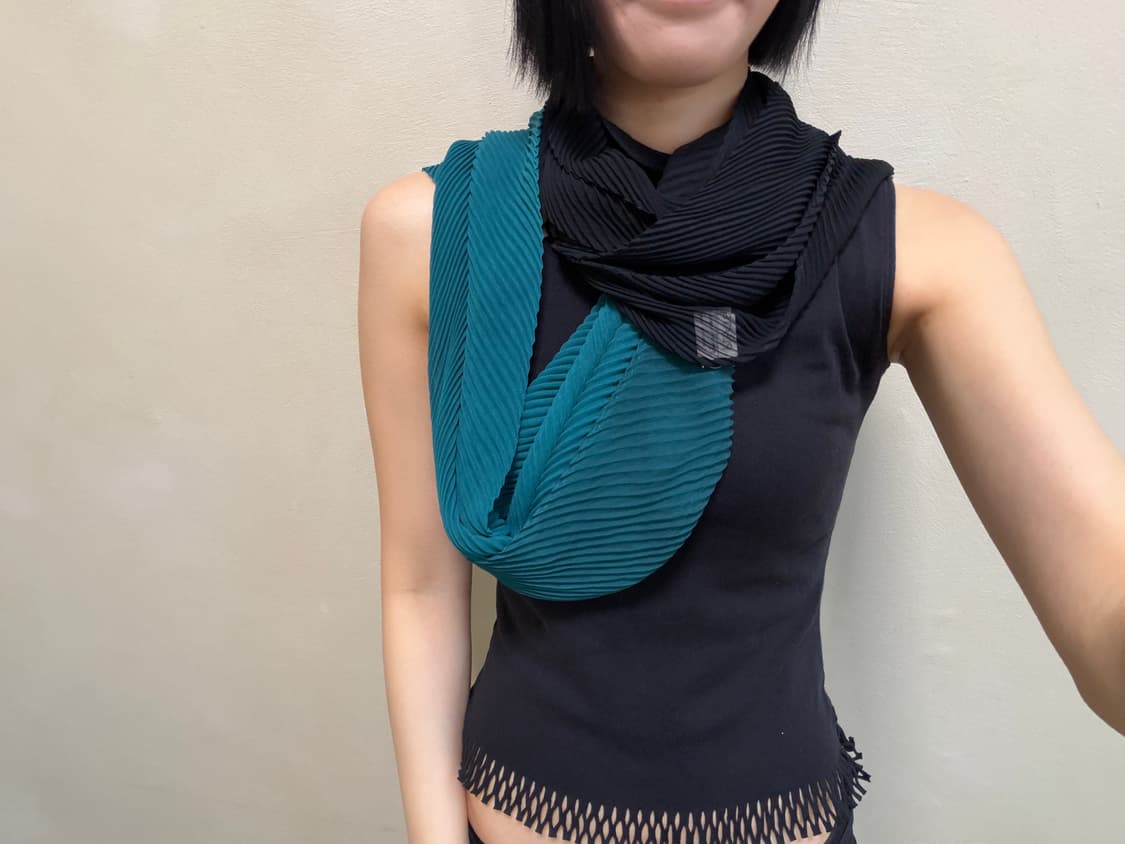 플리츠플리즈 숄 스카프  상품이미지2