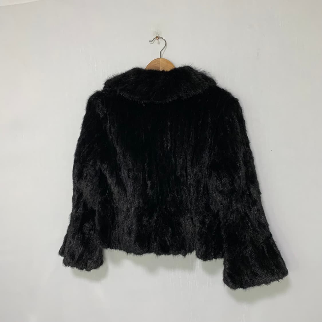 제시 뉴욕 빈티지 블랙 밍크 퍼 숏 코트 여성 퍼자켓 상품이미지9