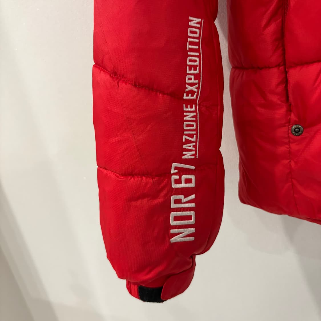 카파 NOR67 패딩 레드 S 상품이미지4