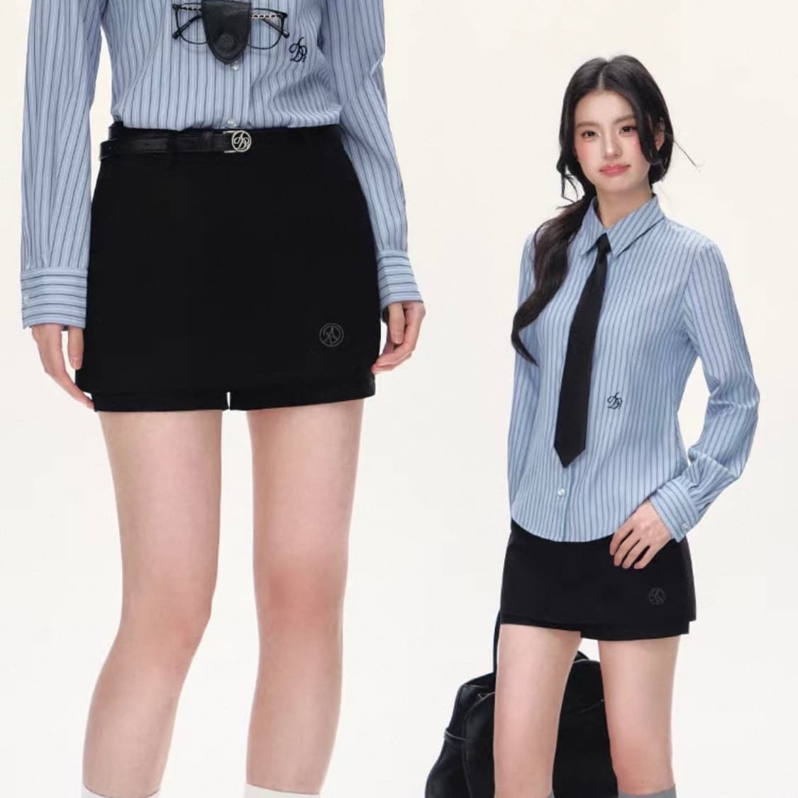 ANDYET AD1 스커트 팬츠 블랙  상품이미지2