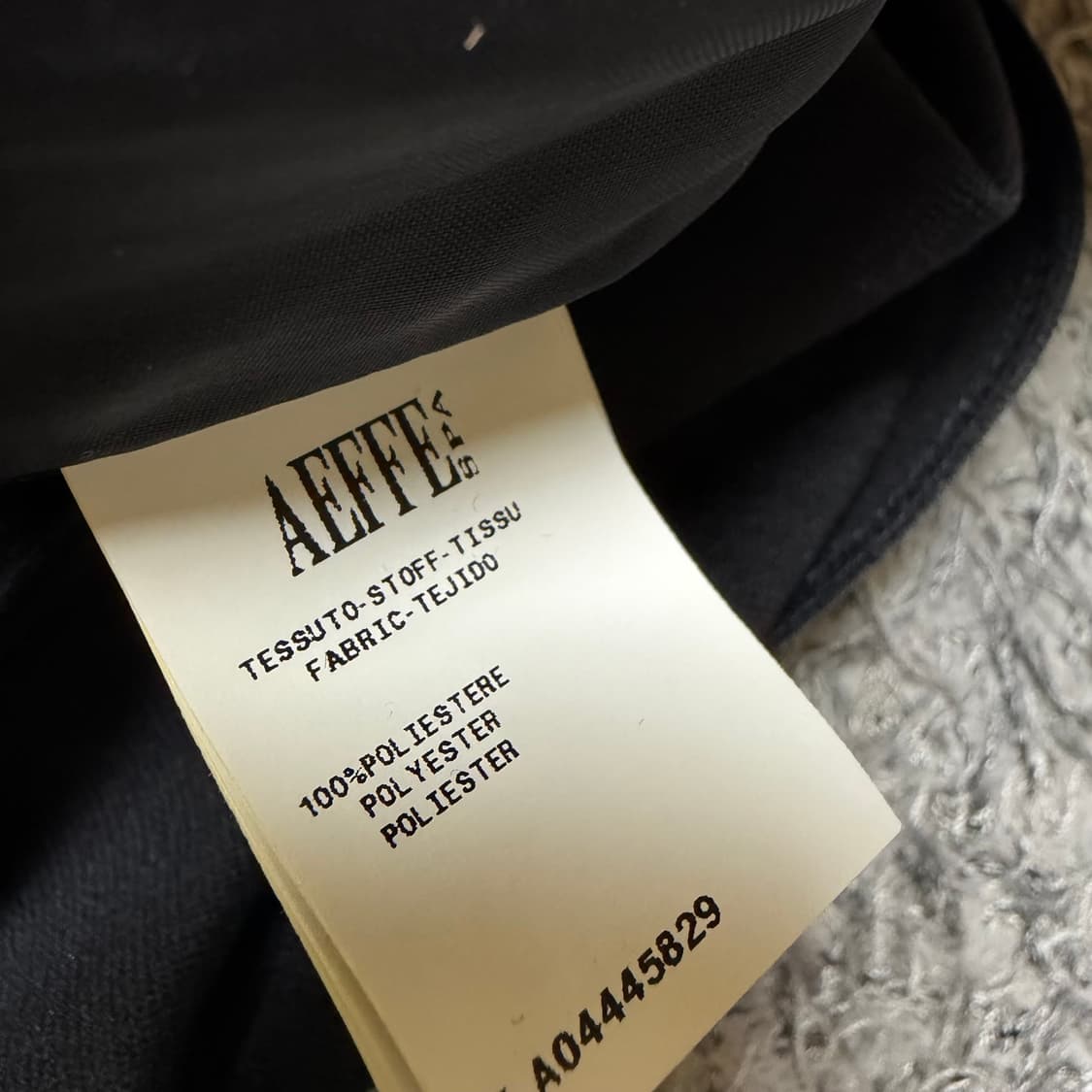 MOSCHINO 시퀸 블랙 원피스 상품이미지6