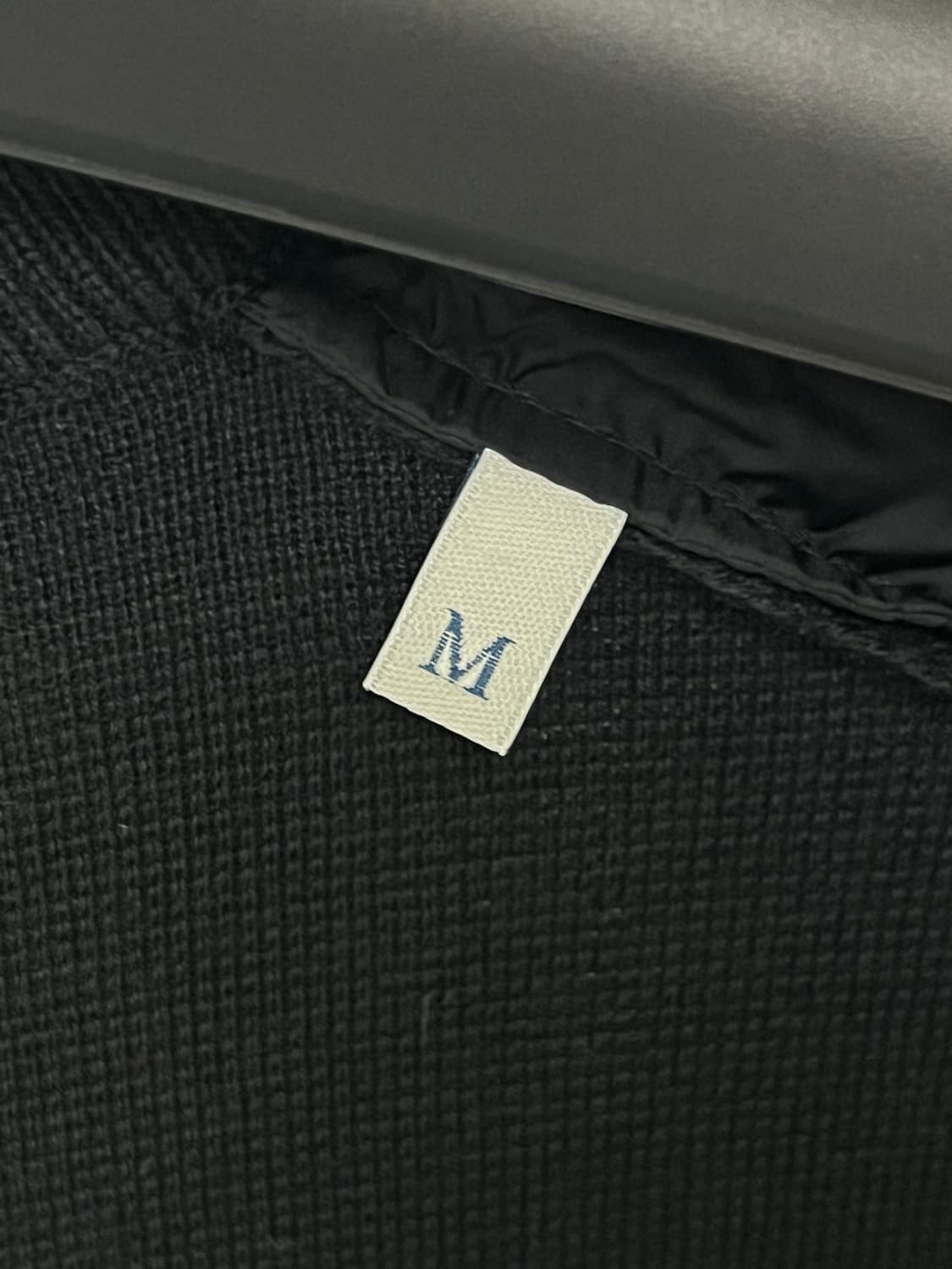 [정품] 25FW / 몽클레어 니트패딩 블랙 M 상품이미지3