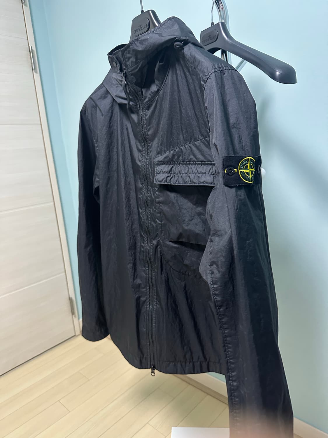 스톤아일랜드 22ss 멤브라나 블랙 XL사이즈 상품이미지1