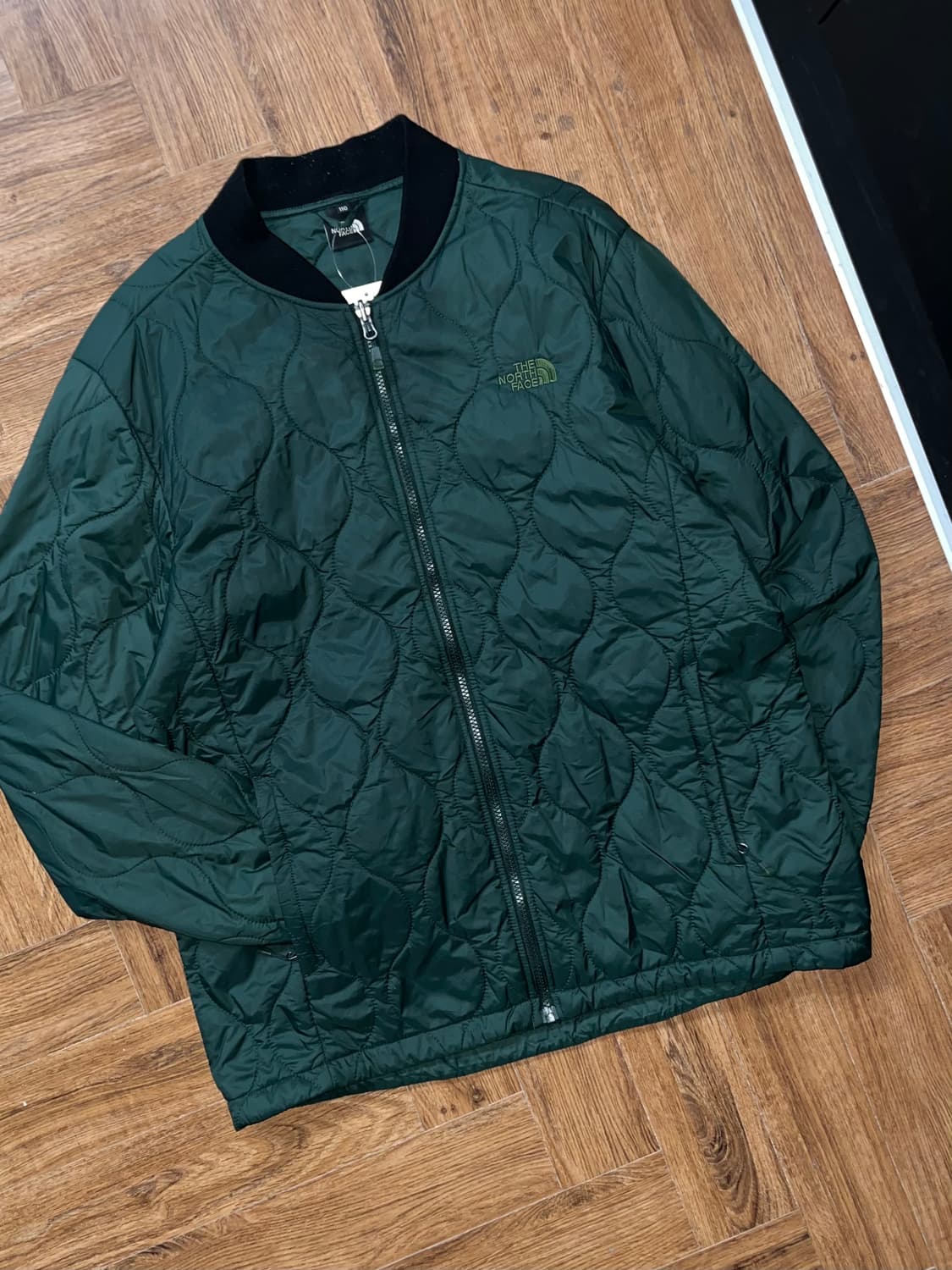 노스페이스 퀄팅 집업 경량패딩 상품이미지1