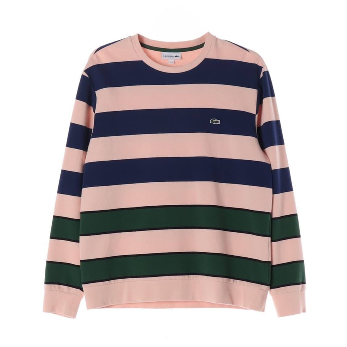 라코스테 스트라이프 맨투맨 M 상품이미지1