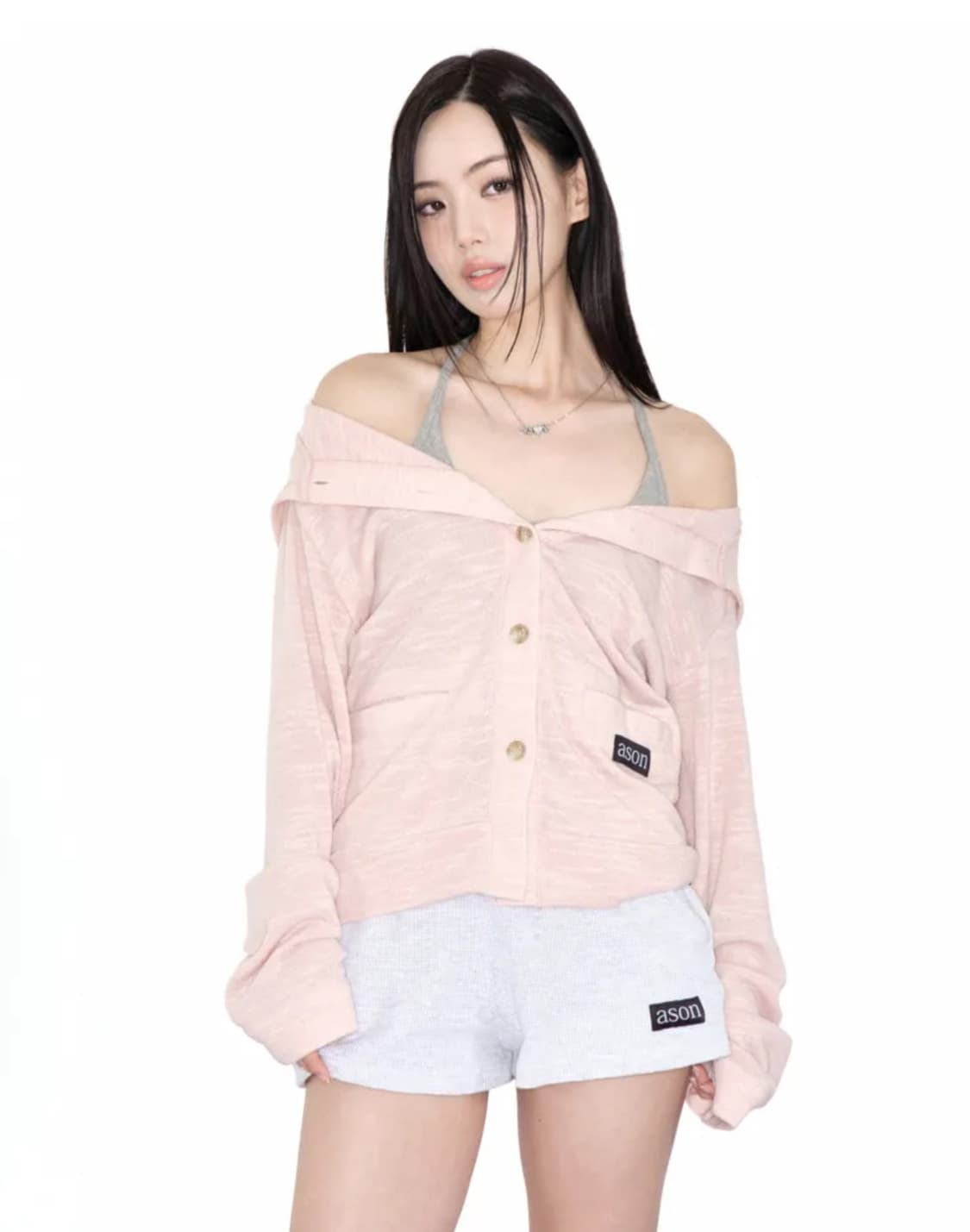애즈온 선데이 후드집업 가디건 상품이미지2